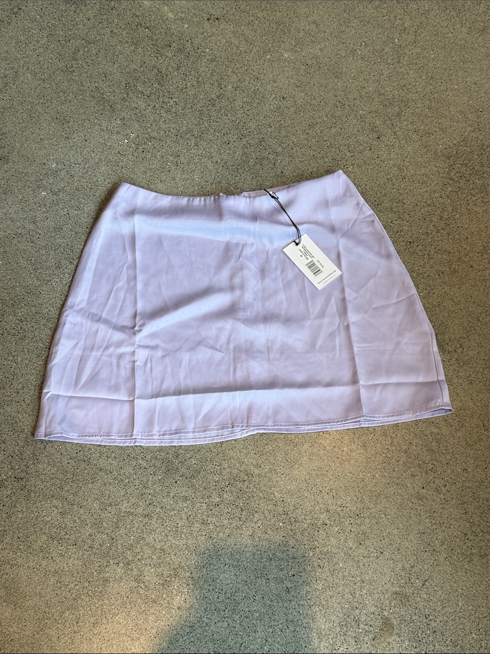 WeWoreWhat Lilac Mini Skirt